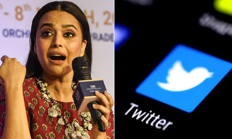 complaint against swara bhaskar twitter india over ghaziabad video