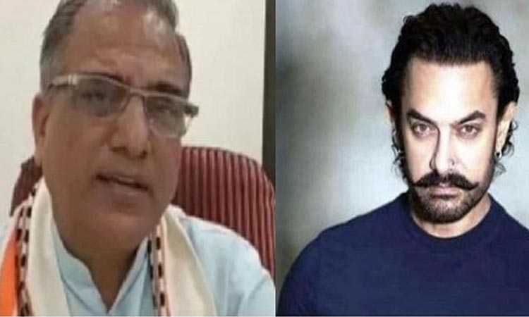 MP Sudhir Gupta on Amir Khan | BJP MP says Actor like Amir Khan are responsible of disturbing Indian population.