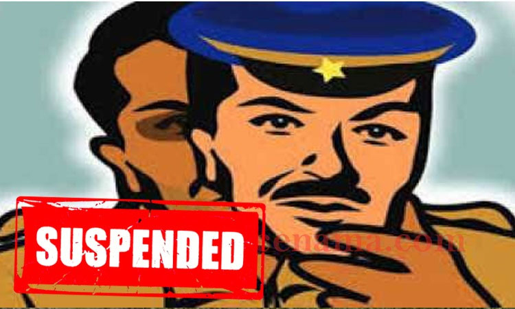 Police Suspended | nagpur man manoj thawkar beaten up by police psi and three others suspended