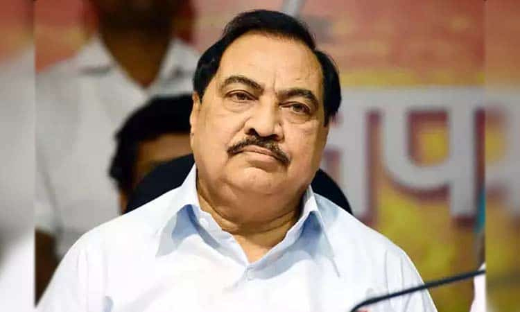 NCP leader Eknath Khadse's son-in-law was arrested in the Pune land deal case yesterday. He was called for questioning and later placed under arrest: Enforcement Directorate