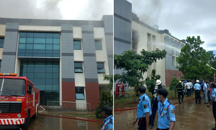 Pune Fire News | fire breaks out inside indian institute of science education and research pune update