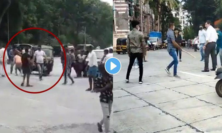 Mumbai News | video sword attack on lawyer in mumbai in broad daylight shocking incident captured on camera
