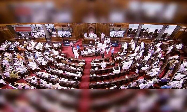 Rajya Sabha | uproar in rajya sabha as opposition asks govt to clarify on nationality of newly inducted minister