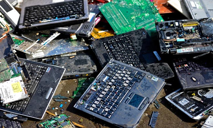 Electronic scrap | your data could be stolen from damage electronic devices who sold in scrap china buying illegal scrap