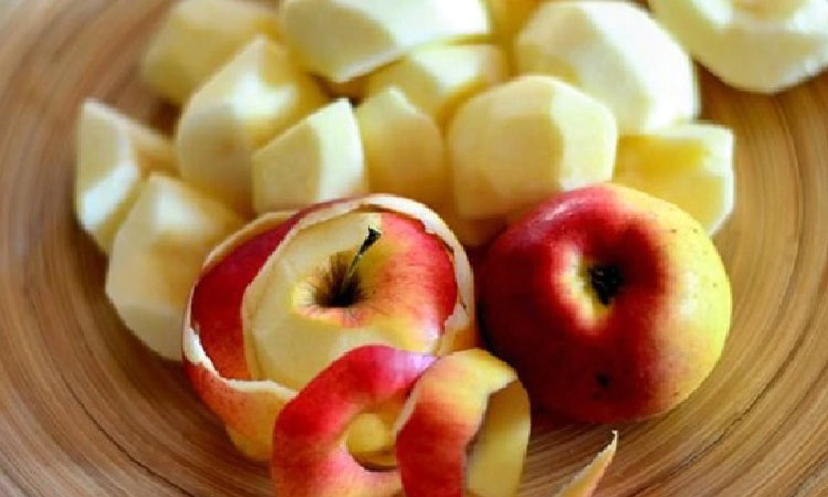 apple peels skin benefits