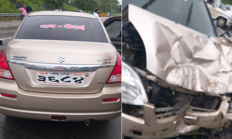 Mumbai-Pune Expressway Accident | 3 vehicles crash at Pune-Mumbai Expressway at Khalapur toll plaza, police personnel injured