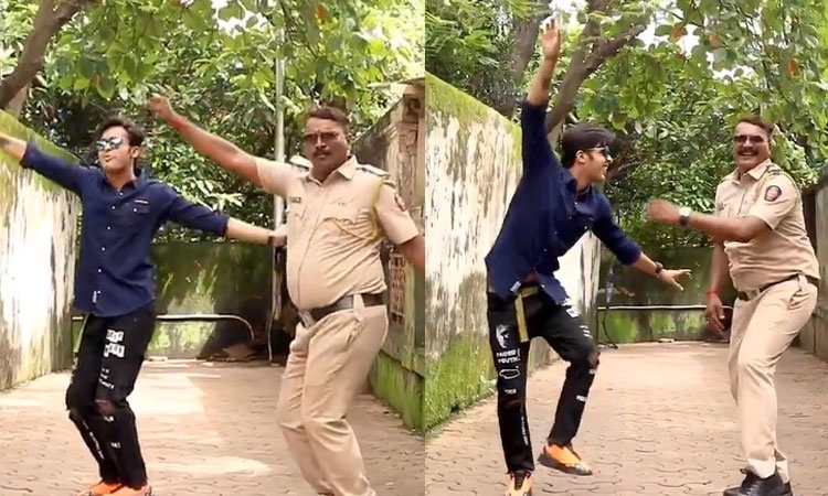Mumbai Police Dance | mumbai police amazing dance video goes viral