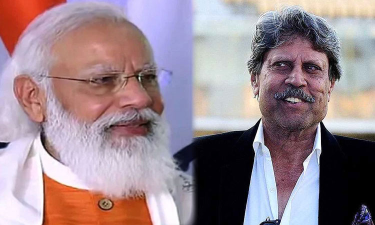 pm modi tells kapil dev you have been a constant source of inspiration for all sports lovers