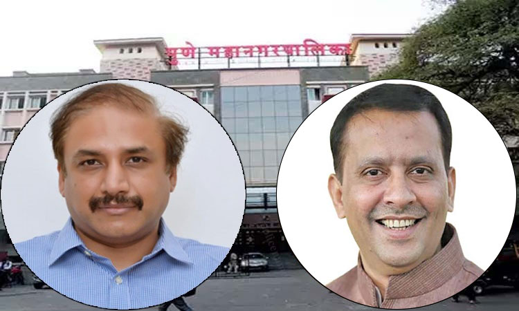 Pune Corporation | Municipal Commissioner Vikram Kumar is looking after the interests of the state government - House leader Ganesh Bidkar's allegation