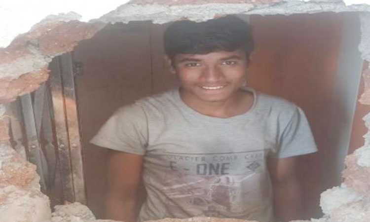 pimpri news | boy who dropped newspaper got reborn when he got stuck elevator he broke wall and saved his life
