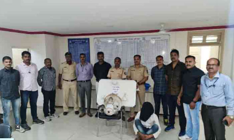 Pune Crime | theft in bolai mata temple accused arrest