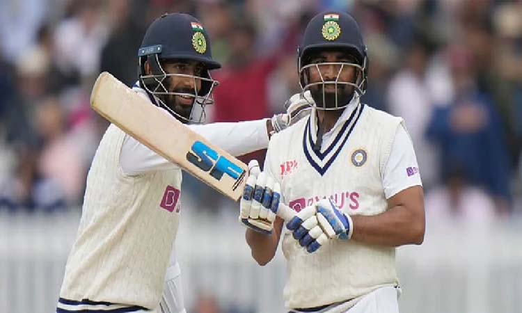 ind vs eng jasprit bumrah and mohammed shamis brilliant batting put india forward in lords test