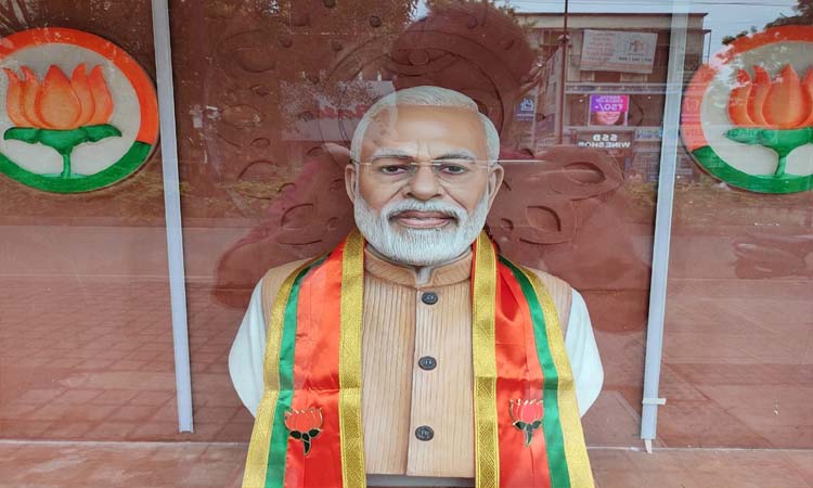 PM Modi | temple of pm narendra modi closed in aundh