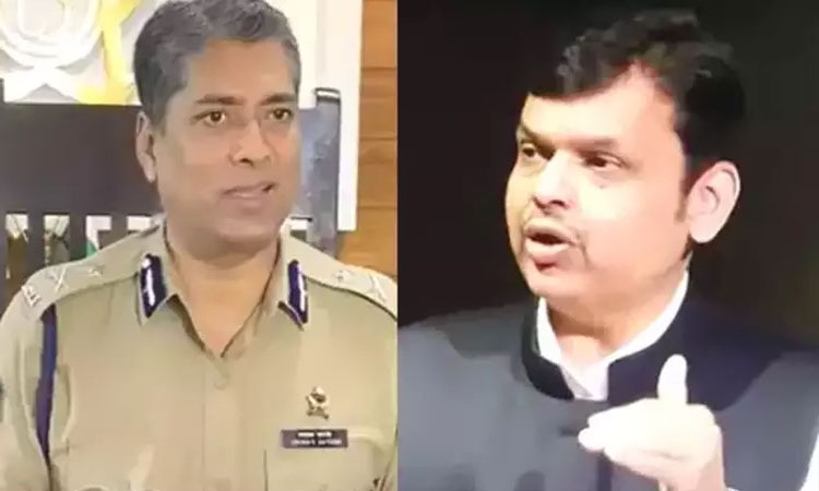 nashik news | nashik police commissioner deepak pandey gives befitting reply to devendra fadnavis