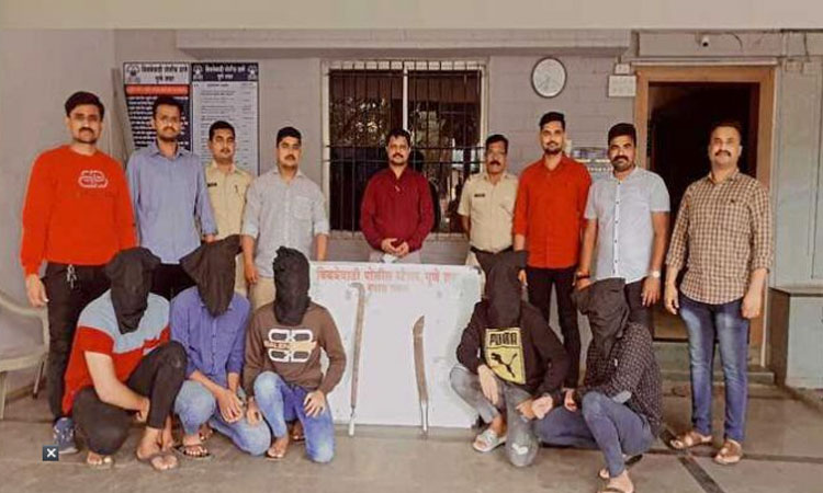 Pune Crime | criminal gang arrested by bibwewadi police