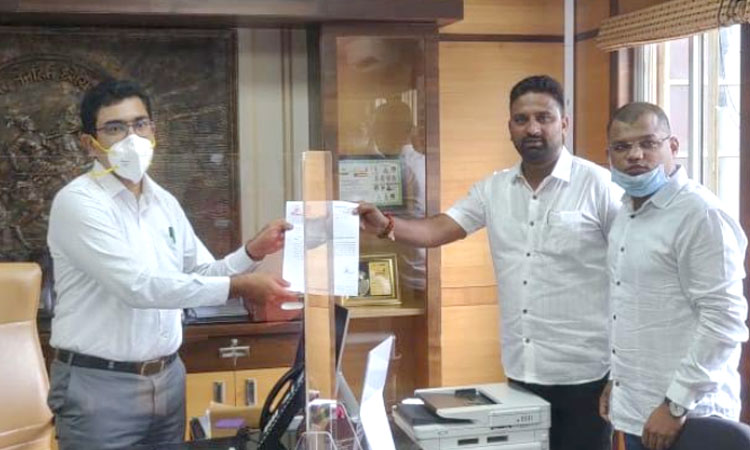 Pune | Closed parking lot in Mandai should be started for Ganeshotsav - NCP's City Secretary Abhijeet Barwakar