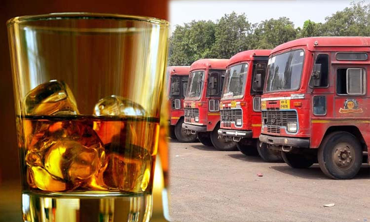 Pune Crime | FIR on drunken ST bus driver and carrier in Shirur, discussion everywhere; Learn the case
