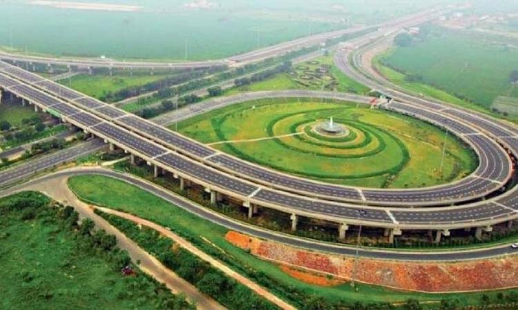 Greenfield Expressway | mumbai delhi journey expressway only 13 hours 32 crore liters fuel saved nitin gadkari