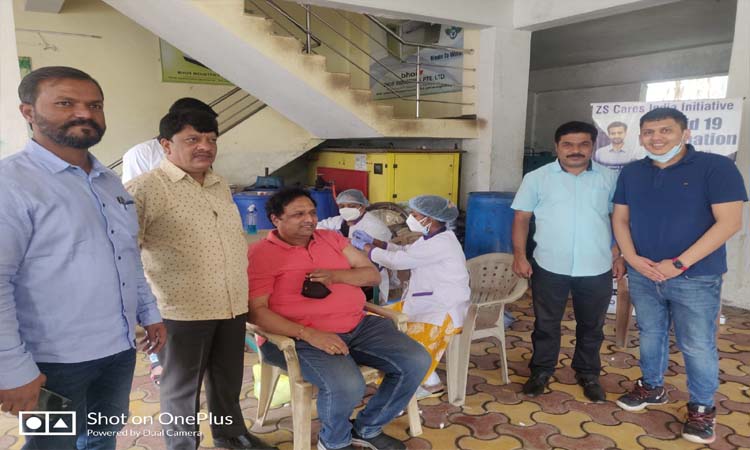 Pune News | Spontaneous response to the Sewing Industrial Association's vaccination campaign