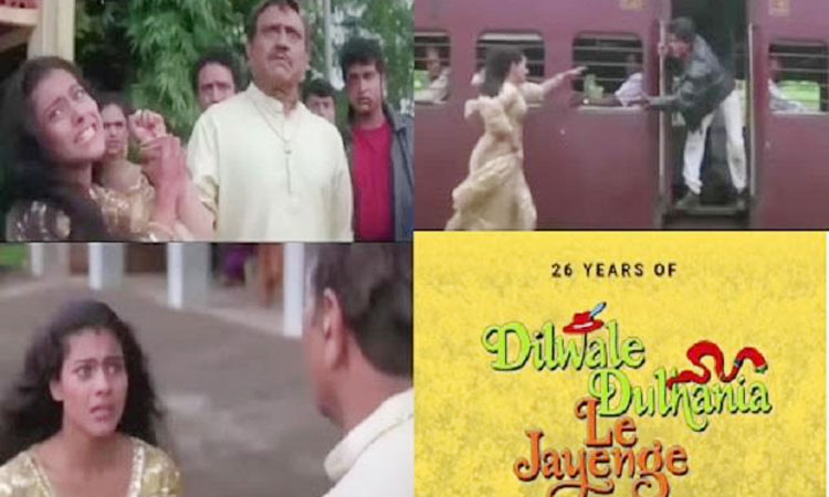 DDLJ | shahrukh khan and kajol film dilwale dulhania le jayenge completes 26 years
