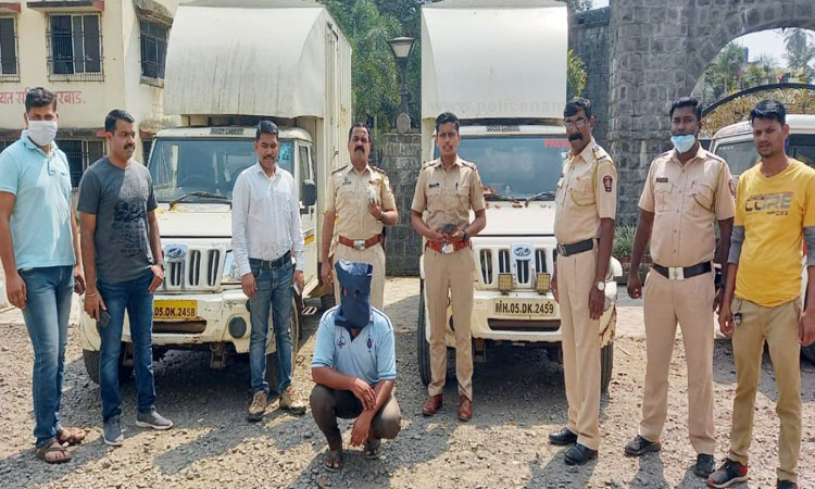 Murbad police | Bolero Peak car thief caught by Murbad police
