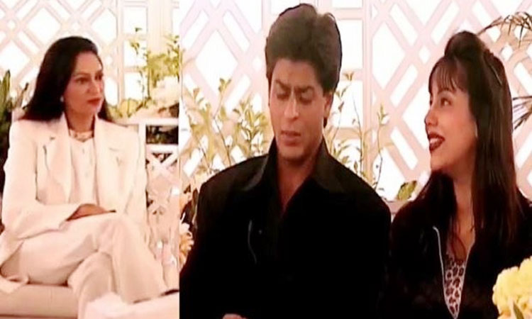 Shah Rukh Khan | shah rukh khan interview with Simi Grewal on son aryan khan goes viral