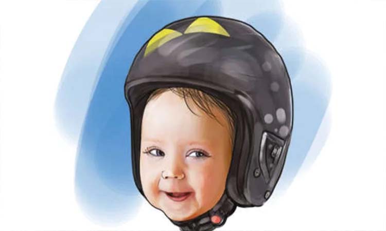 Modi Government | child pillion passengers aged between 9 months to 4 years must wear crash helmets union road transport ministry is making rules nitin gadkari modi government