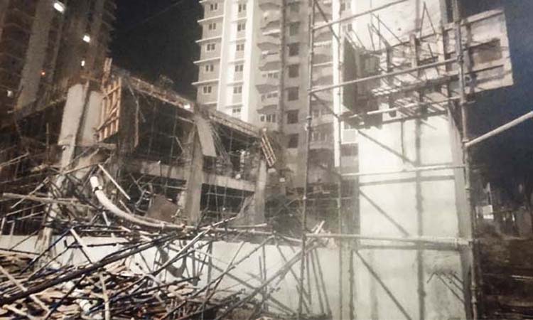 Pune Crime | balewadi slab collapses in patil nagar 7 worker are injured