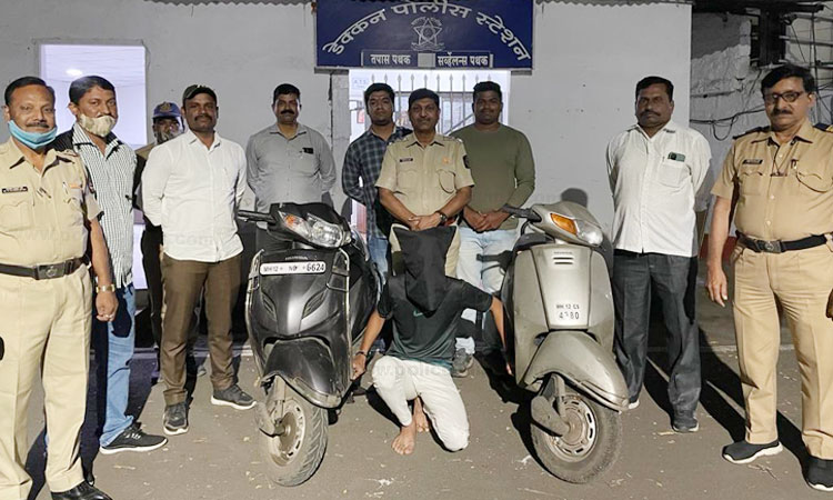 Pune Crime | Two vehicles seized from four vehicles; Performance of Deccan Police Station
