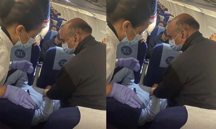 Dr. Bhagwat Karad | Dr. bhagwat karad doctor turned union minister helps passenger mid air what pm said