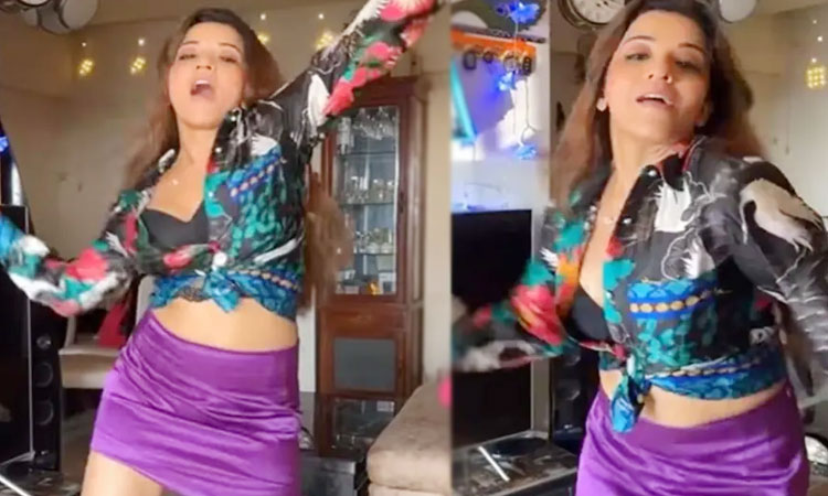 Monalisa Bold Dance | monalisa bold dance viral video in short skirt bhojpuri latest song