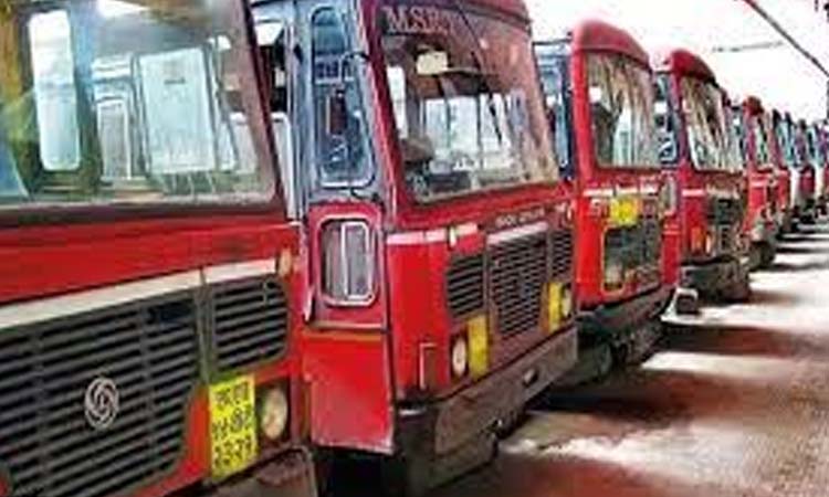 ST Workers Strike | ST Bus travelling stop in Pune! All ST workers on strike