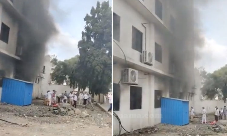 Ahmednagar Hospital Fire | Fire at ahmednagar district hospital corona icu ward may be 11 dead