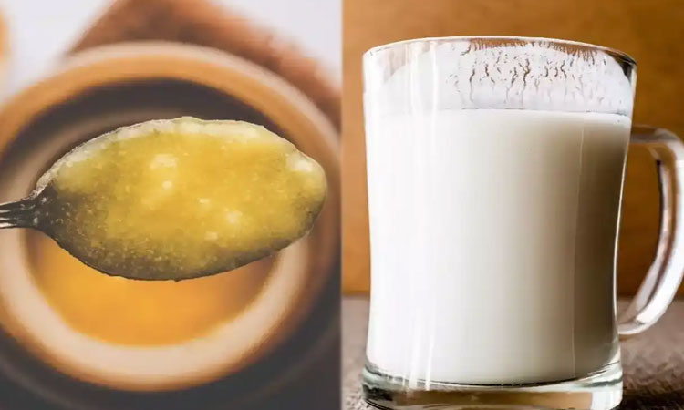 Benefits Of Ghee In Hot Milk | benefits of ghee in hot milk good for bones and joint pain