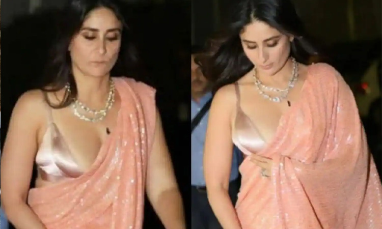 Kareena Kapoor | kareena kapoor oops moment at the public place blouse was torn see viral photo