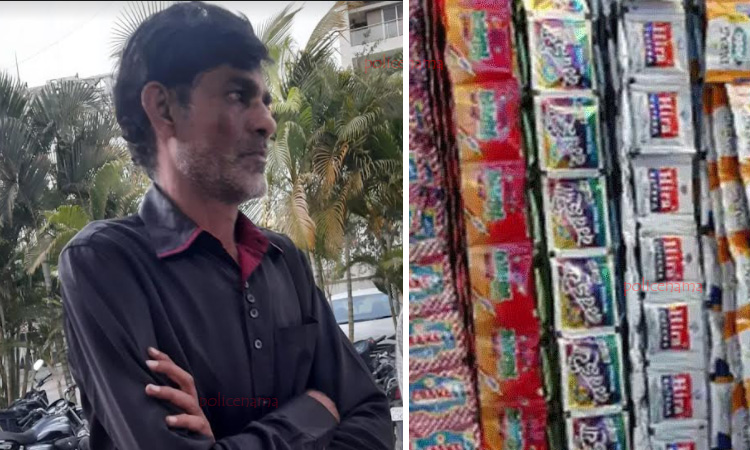 Pune Crime | 1 lakh gutka seized from Pimpri-Chinchwad police Social Security Cell; One arrested and a case filed against Mithun Navale, a big gutka dealer in Rasta Peth, Pune