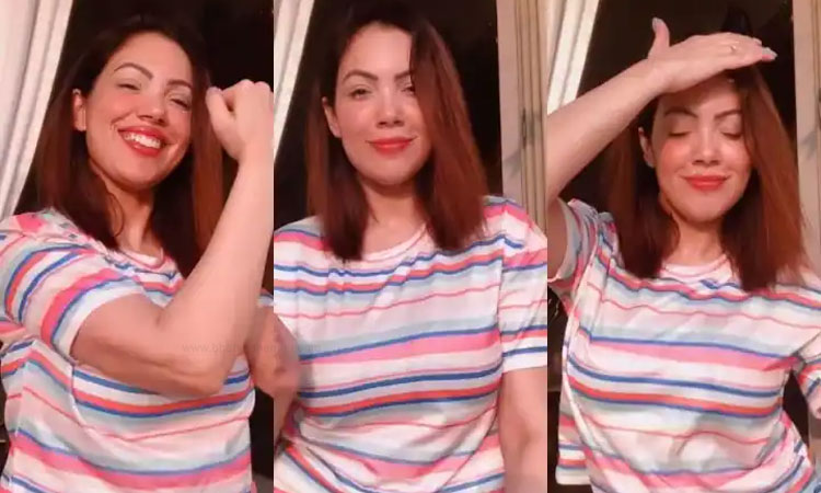 Munmun Dutta Dance Video | taarak mehta ka ooltah chashmah babita ji dance on hey baby jethalal gets shock