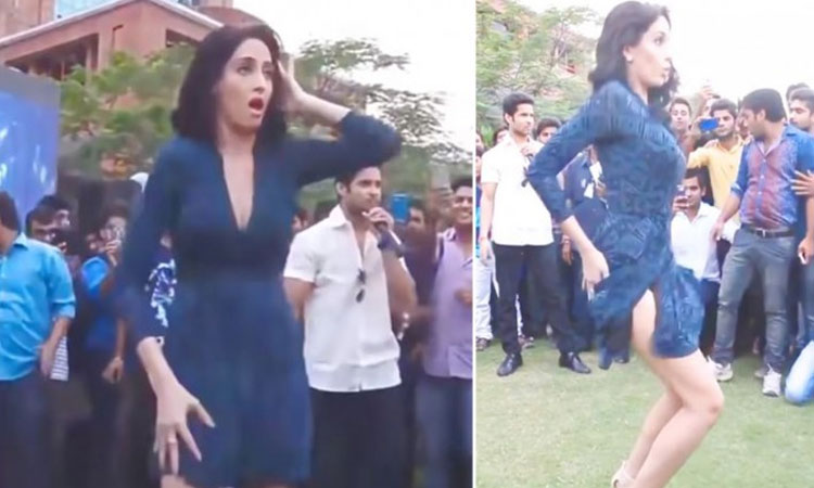 Nora Fatehi | nora-fatehi oops moment during live dance performance