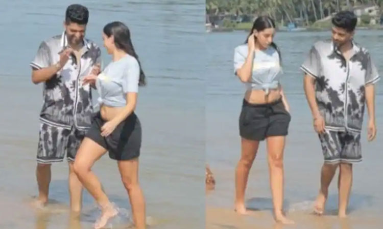 Nora Fatehi-Guru Randhava Dating | nora fatehi and guru randhawa spotted on goa beach fans go curious about relationship status