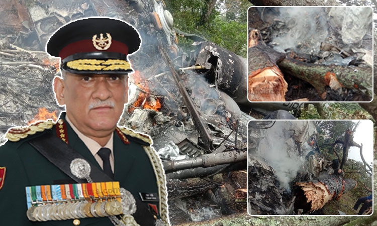 Army Helicopter Crash | Four bodies recovered, three injured persons rescued from IAF helicopter crash site in TN CDS Gen Bipin Rawat IAF Mi-17V5 helicopter