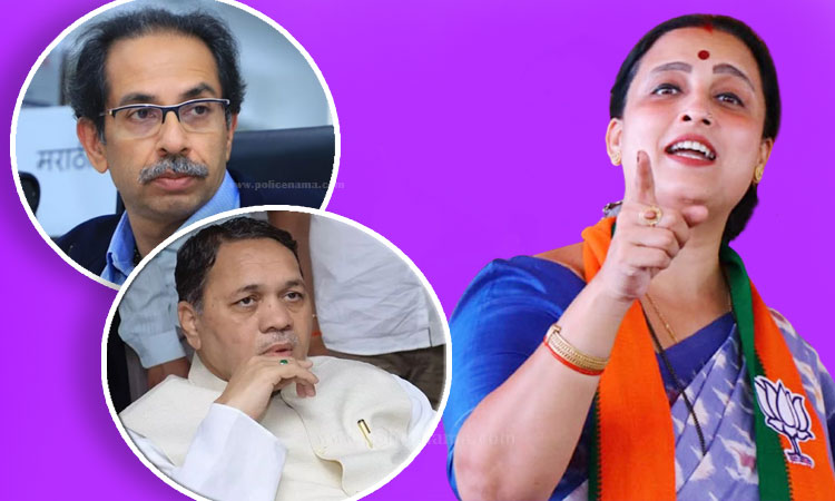 Chitra Wagh | bjp leader chitra wagh got angry after receiving threats from ashish shelar wagh said CM still in holiday mood, Home Minister in weekend mood '