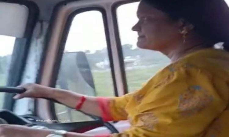 Pune News | the drivers health deteriorated while driving the bus the woman stopped steering the bus Yogita Dharmendra Satav