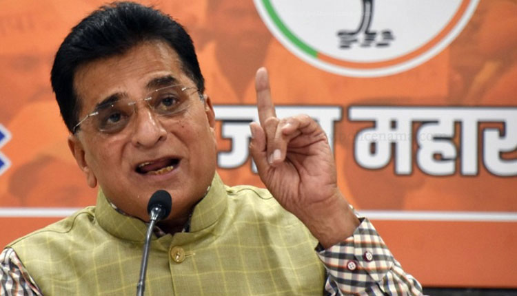 Kirit Somaiya | BJP leader kirit somaiya alleges yashwant jadhav over it raid