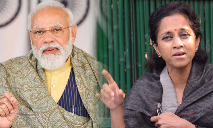 MP Supriya Sule | Prime Minister ... I am not angry with you ... I am shocked! It is unfortunate that Maharashtra is mentioned as a 'super spreader'; Supriya Sule criticizes PM Narendra Modi's speech