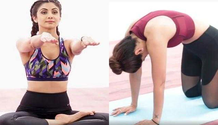 Shilpa Shetty Fitness Video | shilpa shetty tell women tips to get rid of period pain 