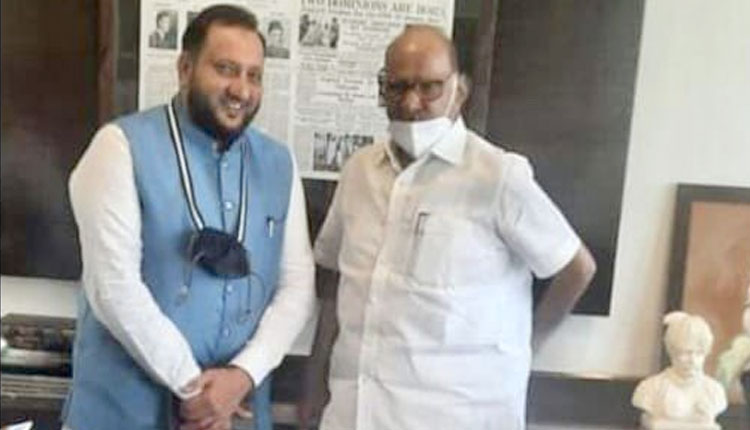 Mohit Kamboj | dr mudassir lambe connection with whom mohit kamboj bharatiya shared photo with sharad pawar and makes big claim