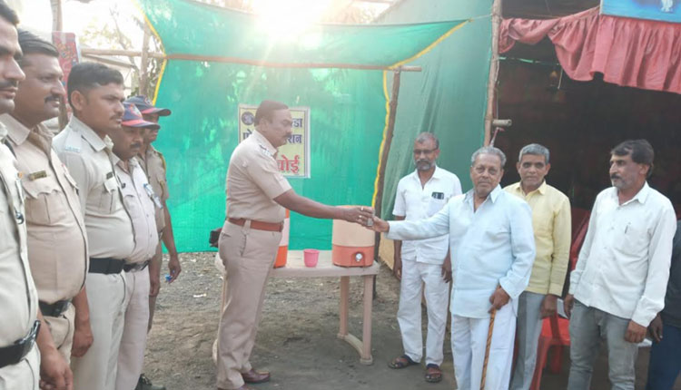 Nandurbar Police | Unique initiative of Nandurbar Police! Drinking Water facilities at 30 places by the police in the district
