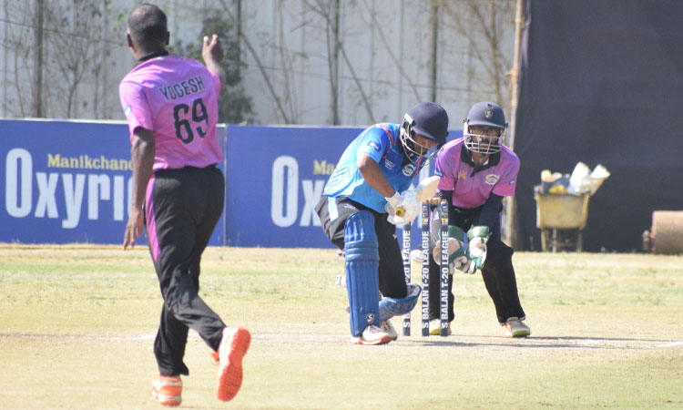 Punit Balan Group | The third ‘s. Balan T-20 League Championship Cricket Tournament! Victory hat trick of Puneet Balan Group team, Manikchand Oxirich team