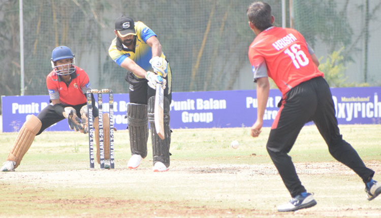 Punit Balan Group | The third ‘s. Balan T20 League Championship Cricket Tournament! Manikchand Oxirich, SK Dominators XI's second consecutive victory