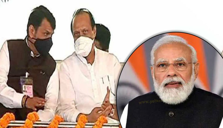 PM Modi Visit To Pune | pm narendra modis pune visit ajit pawar devendra fadnavis came on same platform